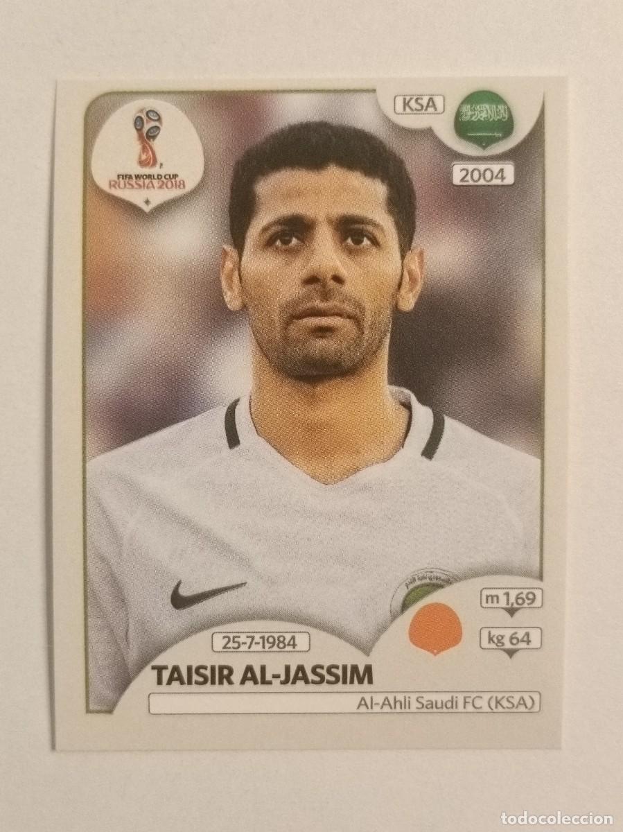 Cromos de f&uacute;tbol: #50 AL-JASSIM (ARABIA SAUDI) MUNDIAL RUSIA 2018 PANINI VERSION ROSA