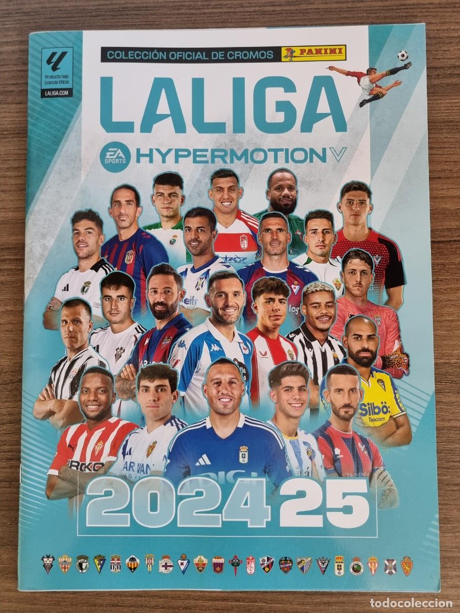 Cromos de f&uacute;tbol: Album vacio La Liga Hypermotion 2024/25 Panini