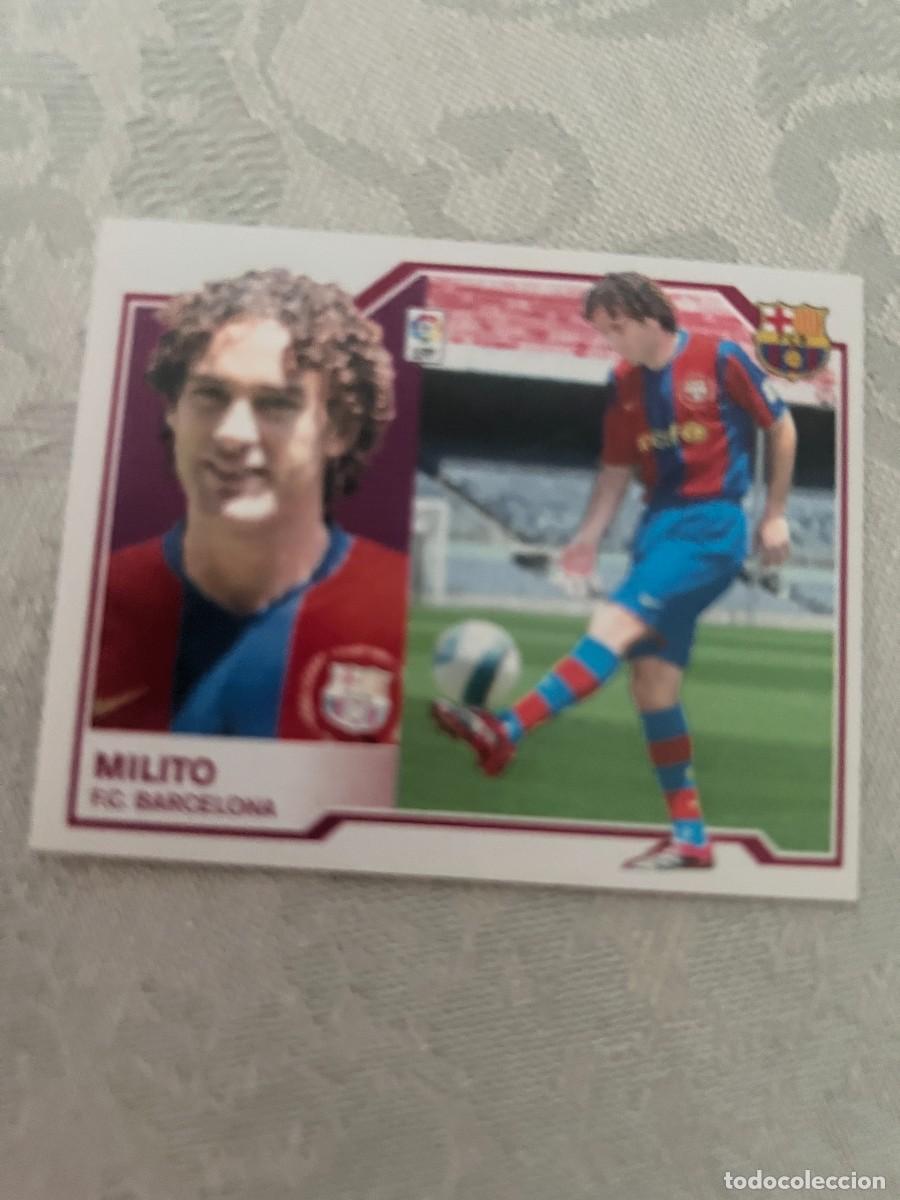 Cromos de f&uacute;tbol: MILITO FICHAJE 12 SIN PEGAR ESTE 2007 2008