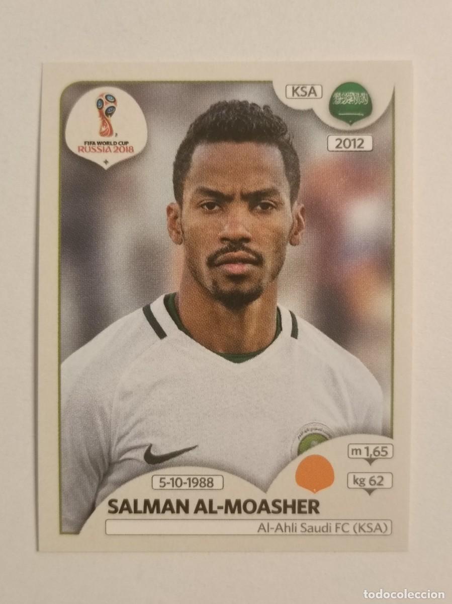 Cromos de f&uacute;tbol: #53 AL-MOASHER (ARABIA SAUDI) MUNDIAL RUSIA 2018 PANINI VERSION ROSA