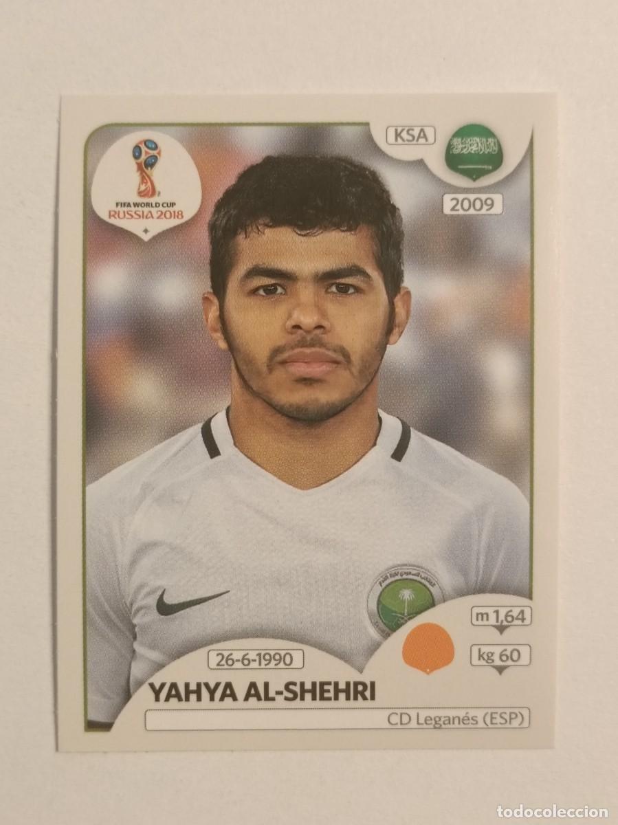 Cromos de f&uacute;tbol: #54 AL-SHEHRI (ARABIA SAUDI) MUNDIAL RUSIA 2018 PANINI VERSION ROSA