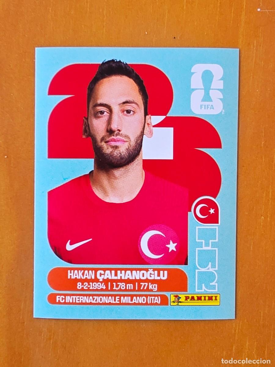 Cromos de f&uacute;tbol: TUR 11 Hakan &Ccedil;alhanoğlu, Turqu&iacute;a, Panini FIFA World Cup Mundial 2026 Sticker