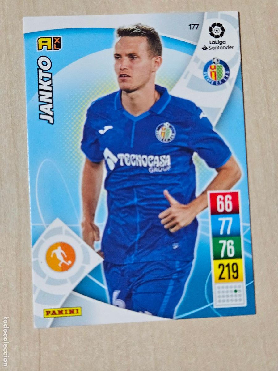 Fu&szlig;ball-Sticker: FICHA N&ordm; 177 JANKTO - ADRENALYN 21 22 - PANINI 2021 - 22 - CROMO - GETAFE