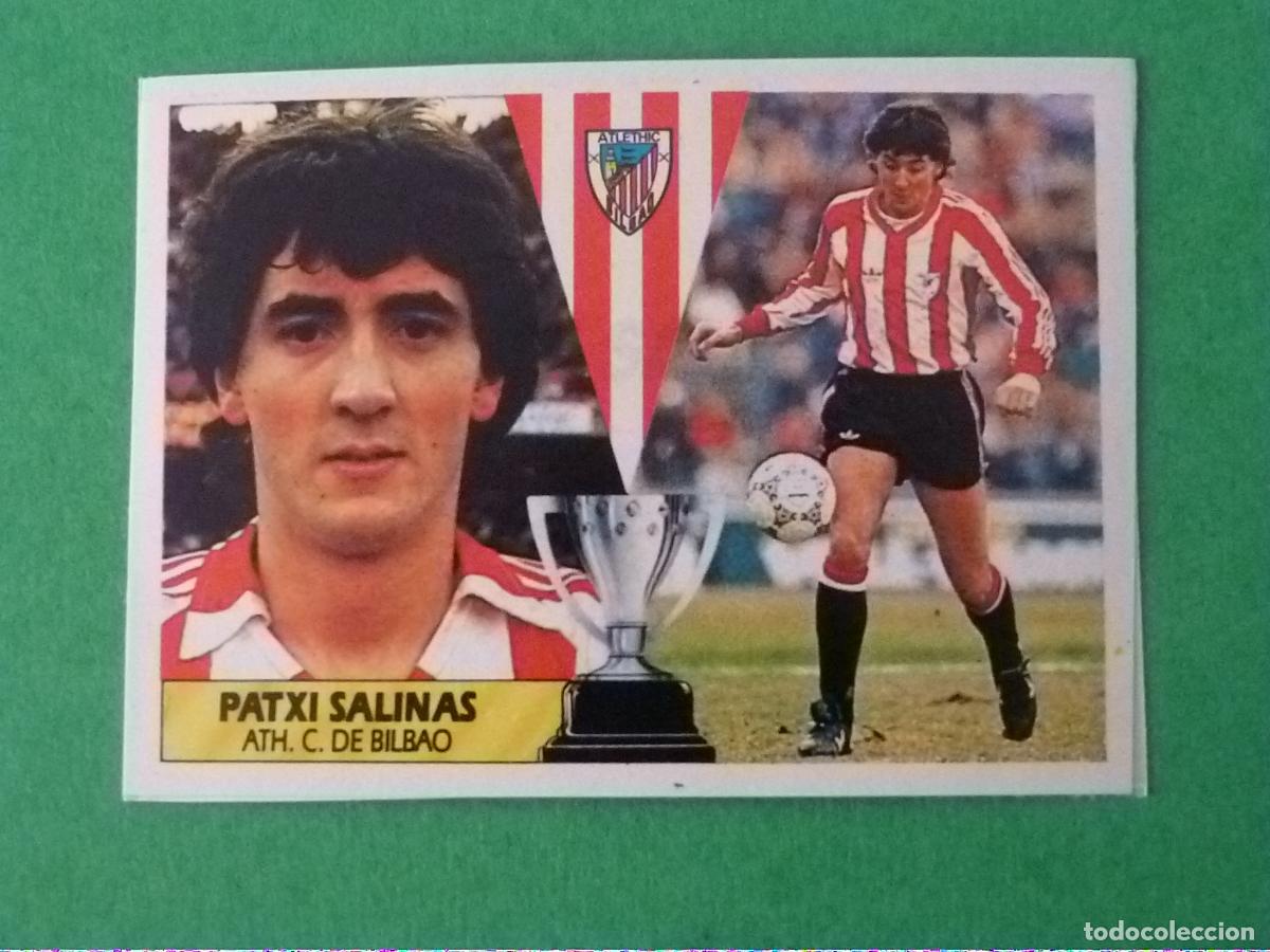 Cromos de f&uacute;tbol: CROMO FUTBOL PATXI SALINAS ATH. BILBAO RECORTADO LIGA ESTE 1987-1988/87-88