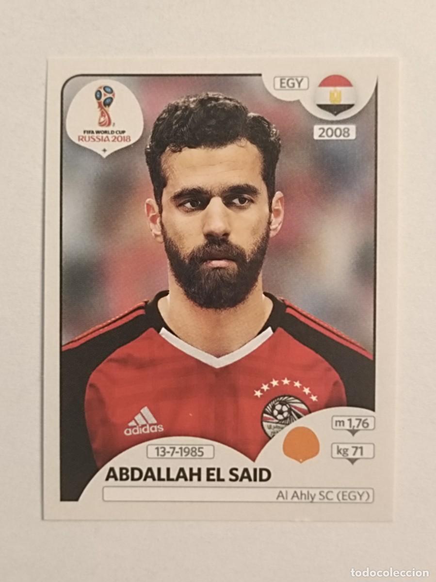 Cromos de f&uacute;tbol: #75 EL SAID (EGIPTO) MUNDIAL RUSIA 2018 PANINI VERSION ROSA