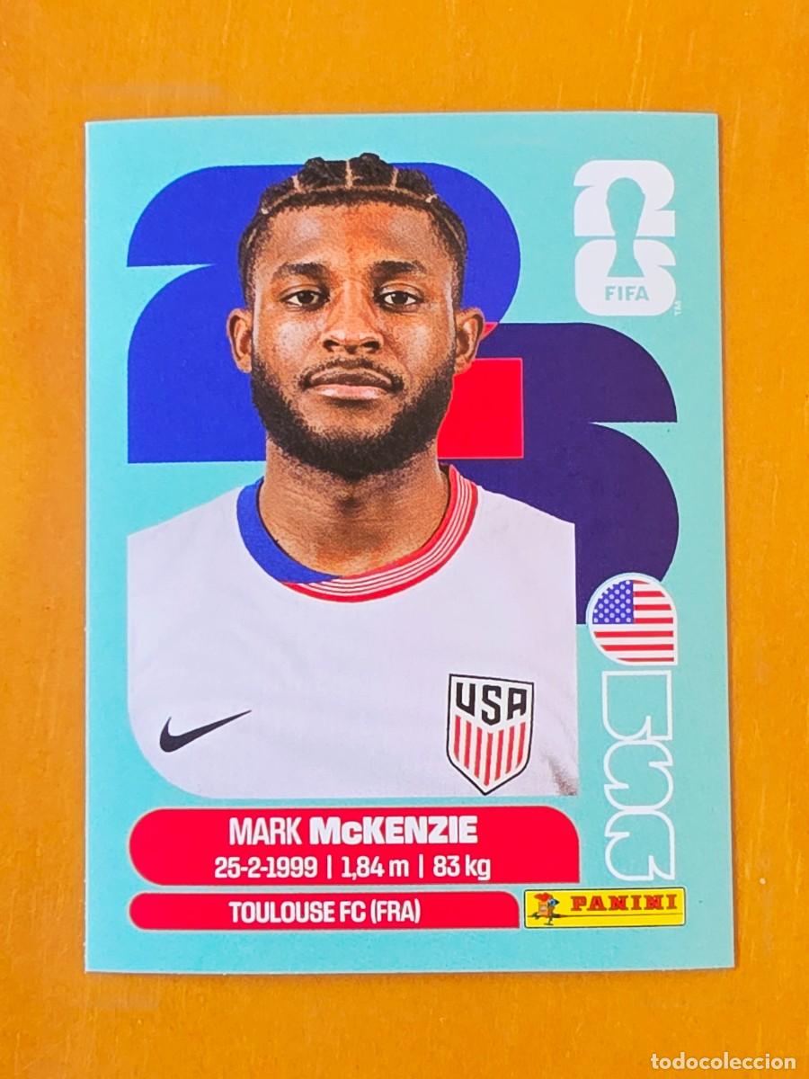Cromos de f&uacute;tbol: USA 5 Marik McKenzie, Estados Unidos, Panini FIFA World Cup Mundial 2026 Sticker
