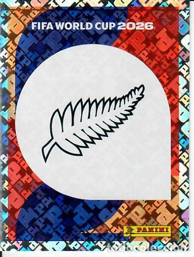 Cromos de f&uacute;tbol: CROMO PANINI MUNDIAL WORLD CUP 2026 - NZL 1 - ESCUDO - NUEVA ZELANDA