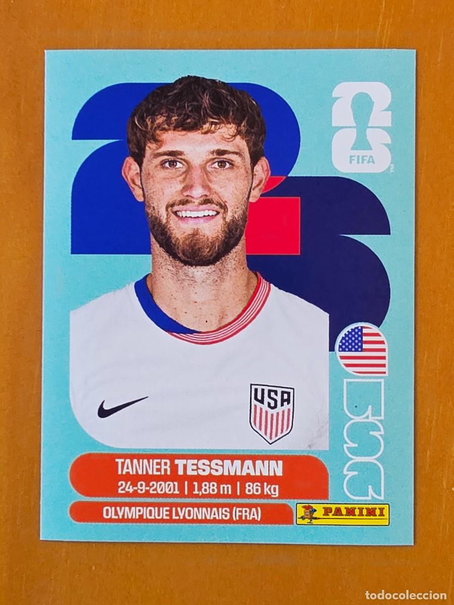 Cromos de f&uacute;tbol: USA 9 Tanner Tessmann, Estados Unidos, Panini FIFA World Cup Mundial 2026 Sticker