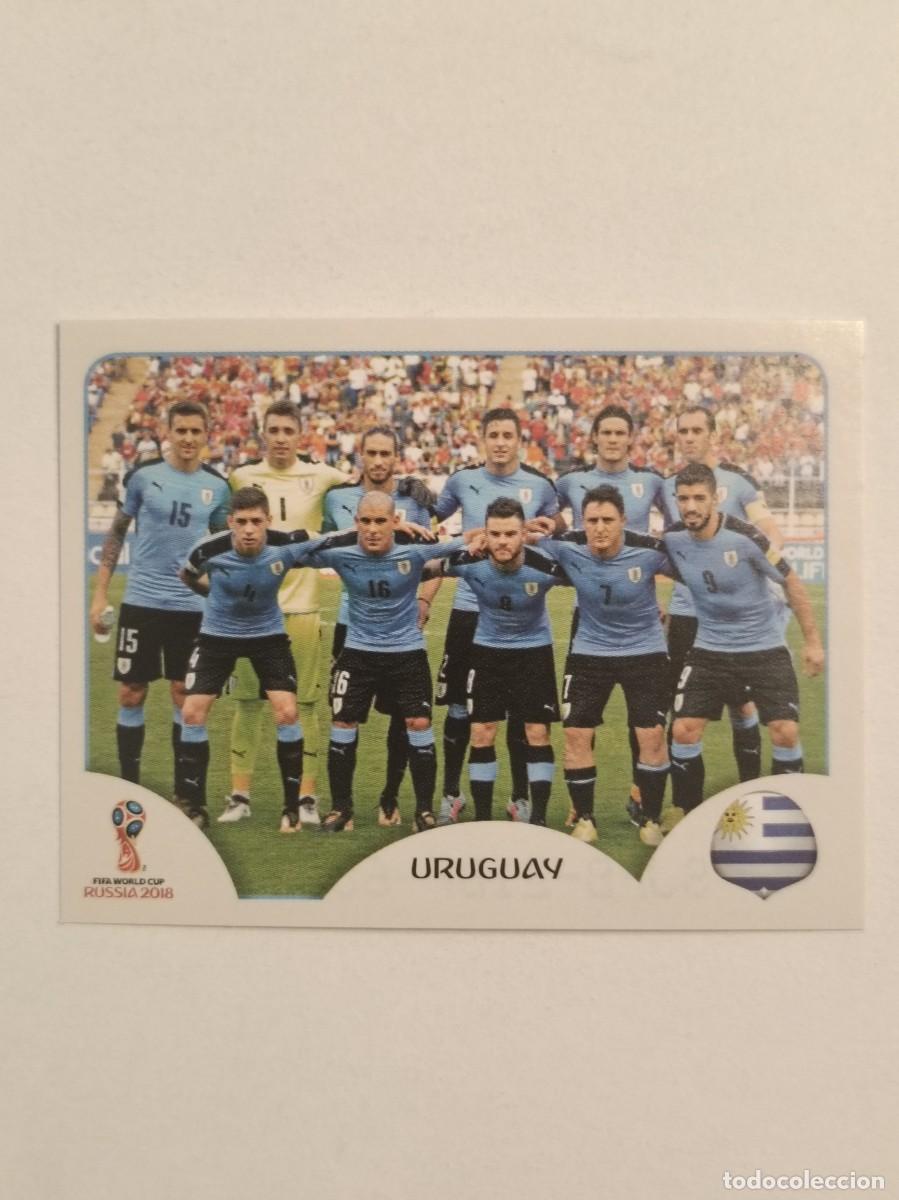 Figurine di Calcio: #81 ALINEACION (URUGUAY) MUNDIAL RUSIA 2018 PANINI VERSION ROSA