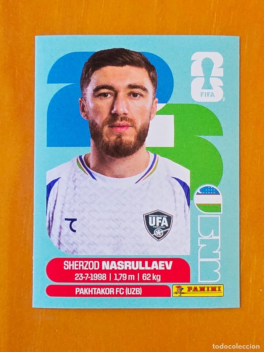 Figurine di Calcio: UZB 4 Sherzod Nasrullaev, Uzbekist&aacute;n, Panini FIFA World Cup Mundial 2026 Sticker