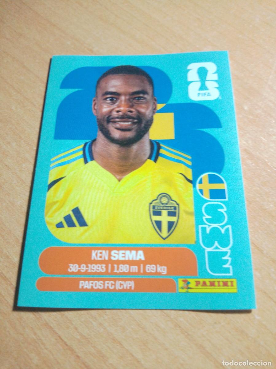 Cromos de f&uacute;tbol: SWE 15 KEN SELMA SUECIA MUNDIAL FIFA WORLD CUP 2026 26 PANINI STICKERS NUEVO