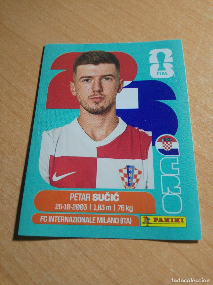 Cromos de f&uacute;tbol: CRO 15 PETAR SUCIC CROACIA MUNDIAL FIFA WORLD CUP 2026 26 PANINI STICKERS NUEVO