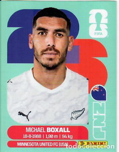 Figurine di Calcio: CROMO PANINI MUNDIAL WORLD CUP 2026 - NZL 4 - BOXALL - NUEVA ZELANDA