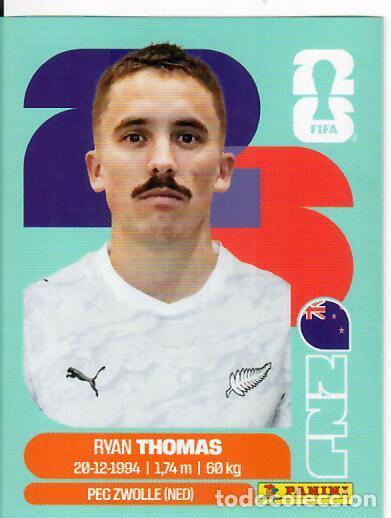 Cromos de f&uacute;tbol: CROMO PANINI MUNDIAL WORLD CUP 2026 - NZL 12 - THOMAS - NUEVA ZELANDA
