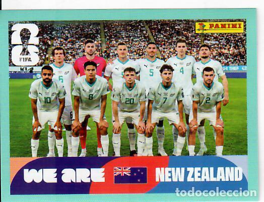 Cromos de f&uacute;tbol: CROMO PANINI MUNDIAL WORLD CUP 2026 - NZL 13 - NUEVA ZELANDA