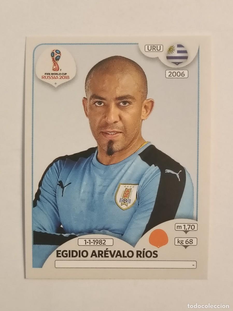 Cromos de f&uacute;tbol: #90 AREVALO RIOS (URUGUAY) MUNDIAL RUSIA 2018 PANINI VERSION ROSA