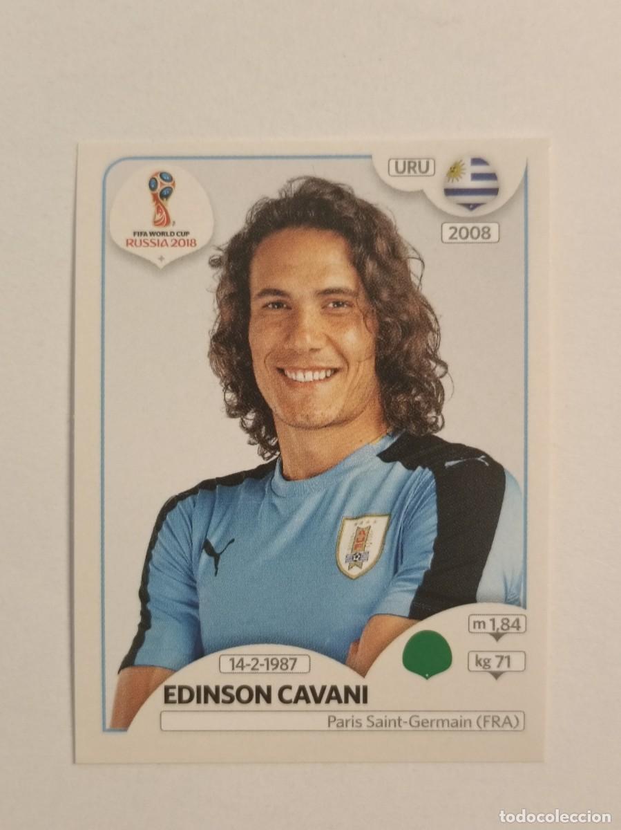 Cromos de f&uacute;tbol: #96 CAVANI (URUGUAY) MUNDIAL RUSIA 2018 PANINI VERSION ROSA