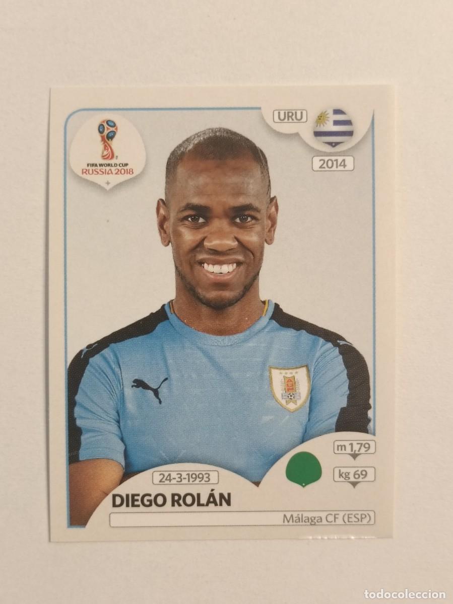 Cromos de f&uacute;tbol: #99 ROLAN (URUGUAY) MUNDIAL RUSIA 2018 PANINI VERSION ROSA