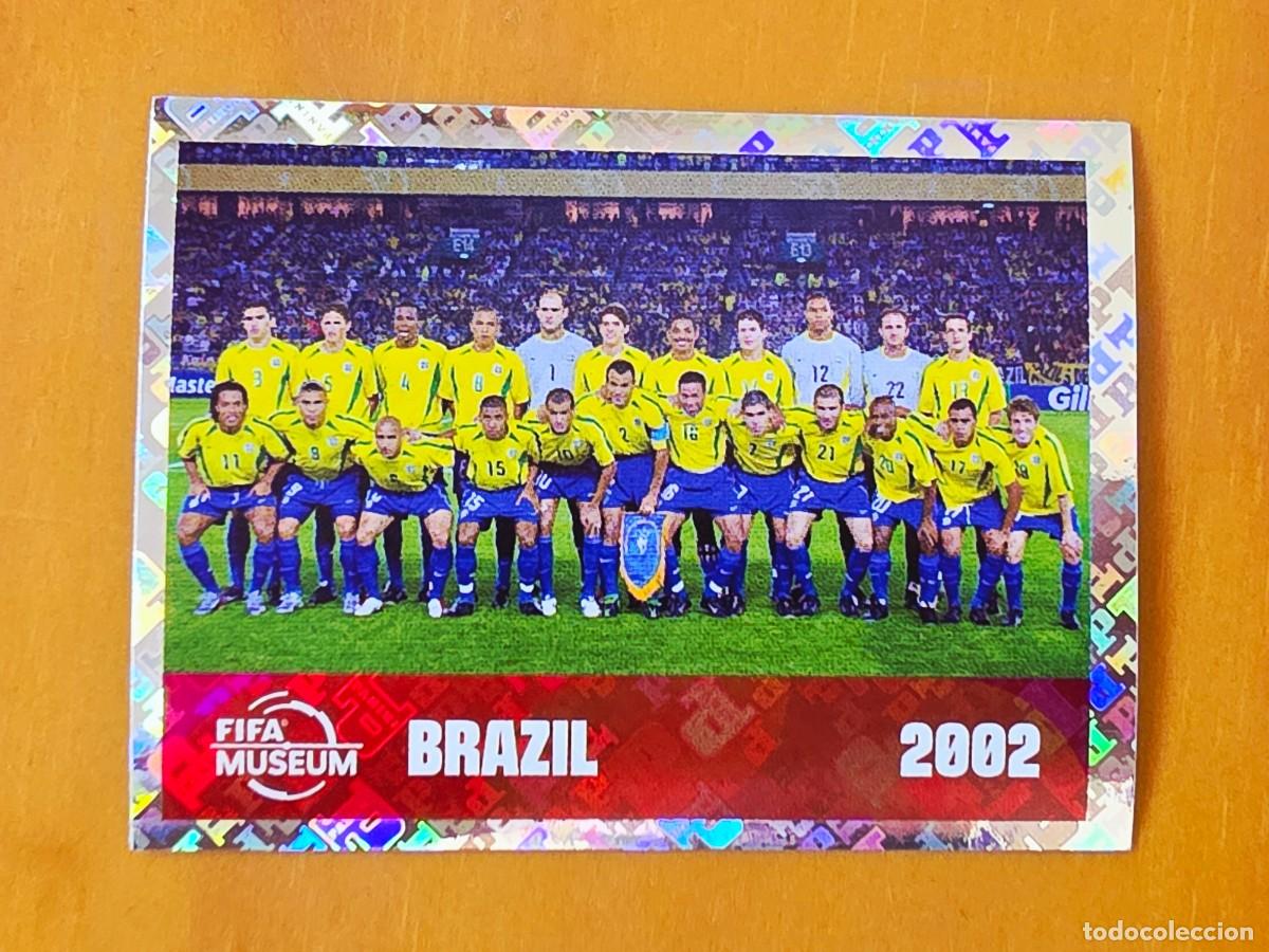 Cromos de f&uacute;tbol: FWC 16 Brasil 2002, Fifa Museum, Panini FIFA World Cup Mundial 2026 Sticker