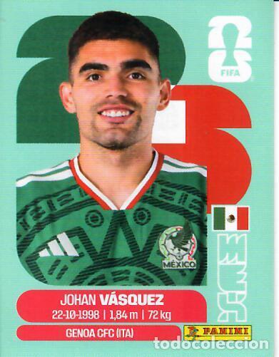 Fu&szlig;ball-Sticker: CROMO PANINI MUNDIAL WORLD CUP 2026 - MEX 3 - V&Aacute;SQUEZ - MEXICO