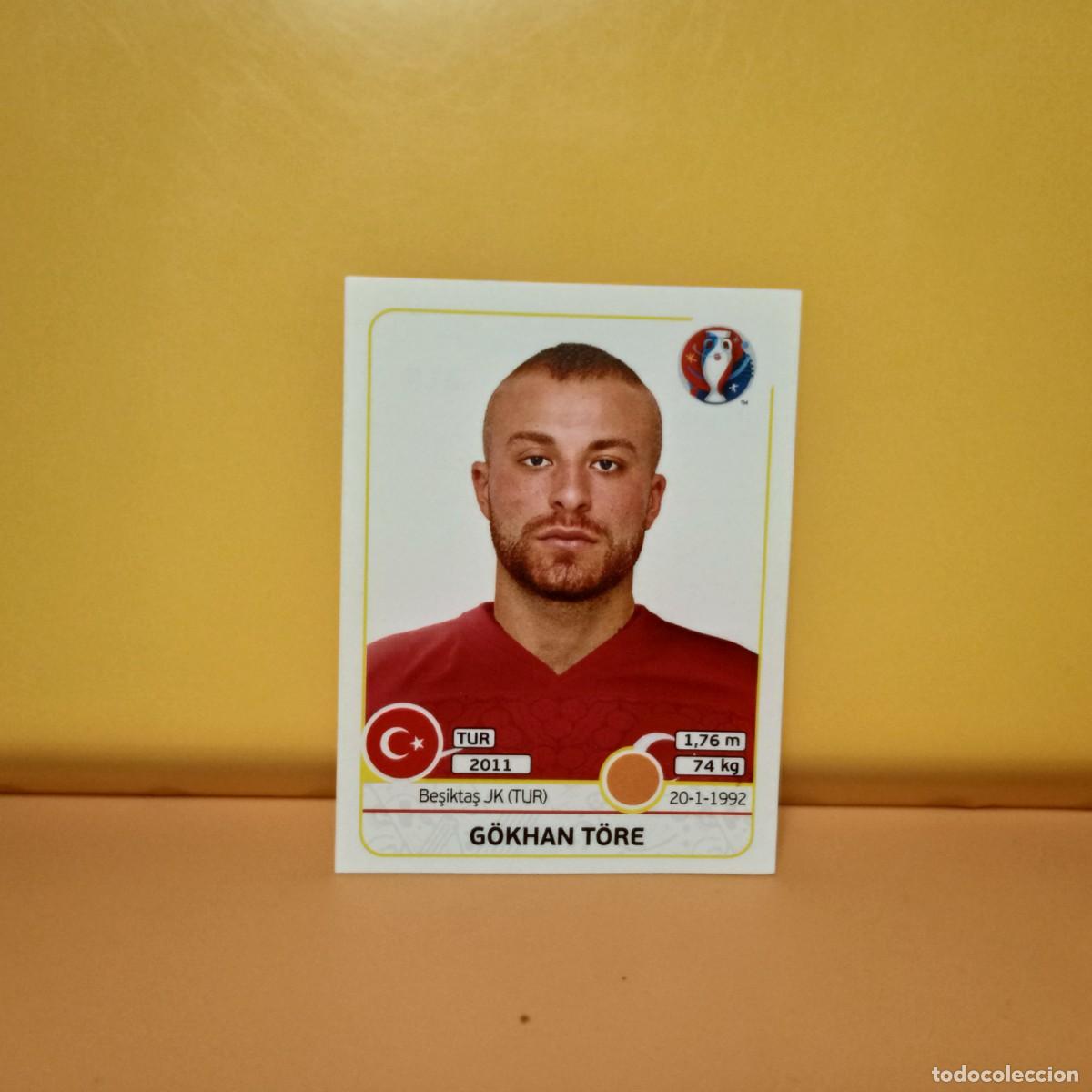 Cromos de f&uacute;tbol: PANINI EURO 2016 FRANCE; EUROCOPA FRANCIA: TURQUIA T&Ouml;RE 416