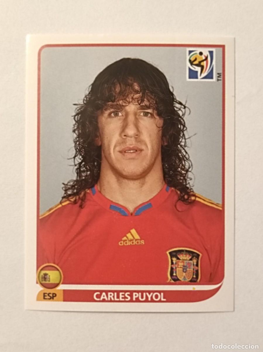Cromos de f&uacute;tbol: #565 CARLES PUYOL (ESPA&Ntilde;A) MUNDIAL SUDAFRICA 2010 PANINI