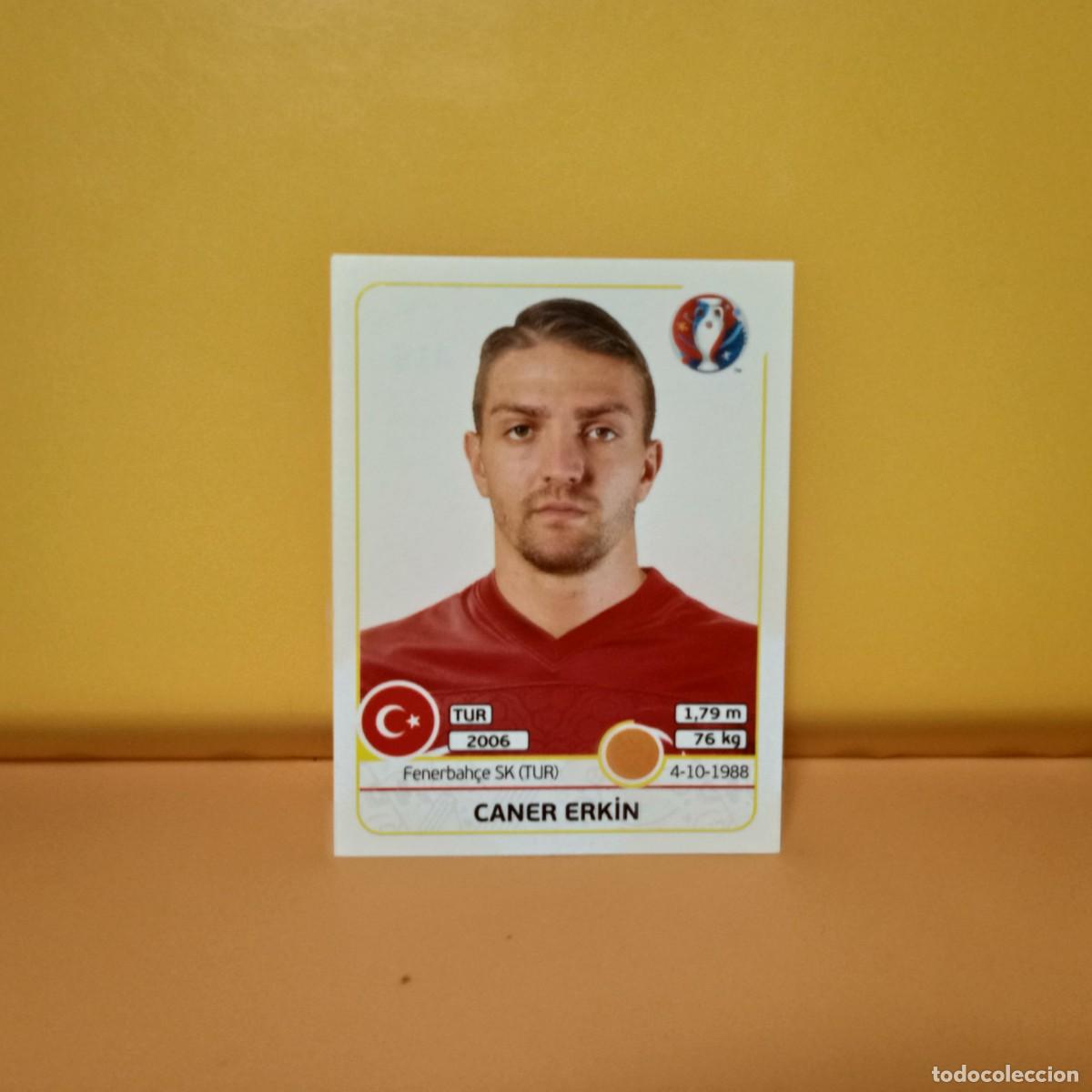 Cromos de f&uacute;tbol: PANINI EURO 2016 FRANCE; EUROCOPA FRANCIA: TURQUIA ERKIN 415