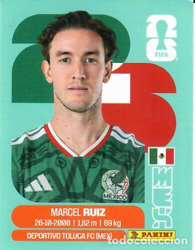 Cromos de f&uacute;tbol: CROMO PANINI MUNDIAL WORLD CUP 2026 - MEX 12 - RUIZ - MEXICO