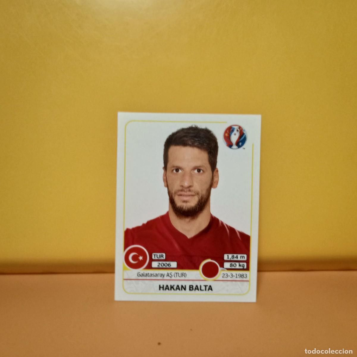 Cromos de f&uacute;tbol: PANINI EURO 2016 FRANCE; EUROCOPA FRANCIA: TURQUIA BALTA 407