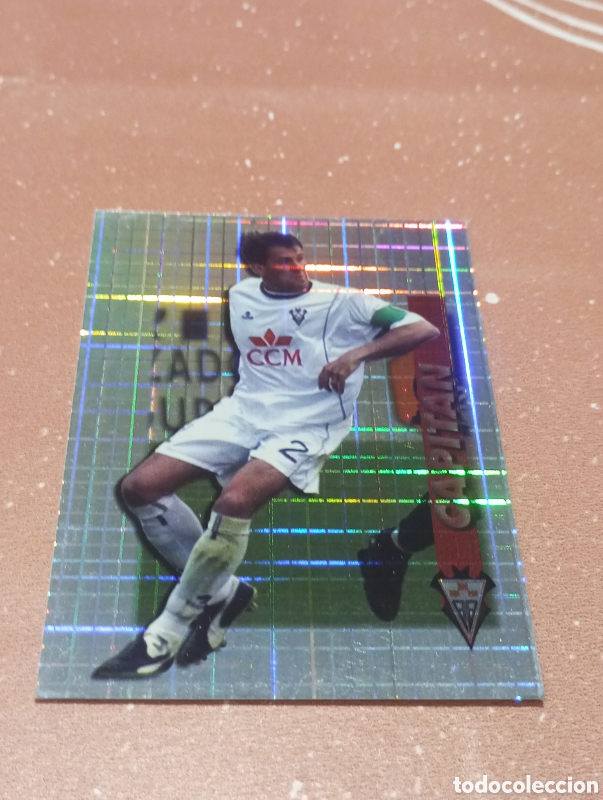 Cromos de f&uacute;tbol: 540 &Oacute;SCAR MONTIEL ALBACETE FICHAS DE LA LIGA 2003 2004 03 04 MUNDICROMO