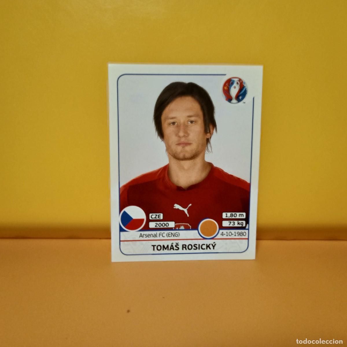 Cromos de f&uacute;tbol: PANINI EURO 2016 FRANCE; EUROCOPA FRANCIA: REP&Uacute;BLICA CHECA ROSICKY 397