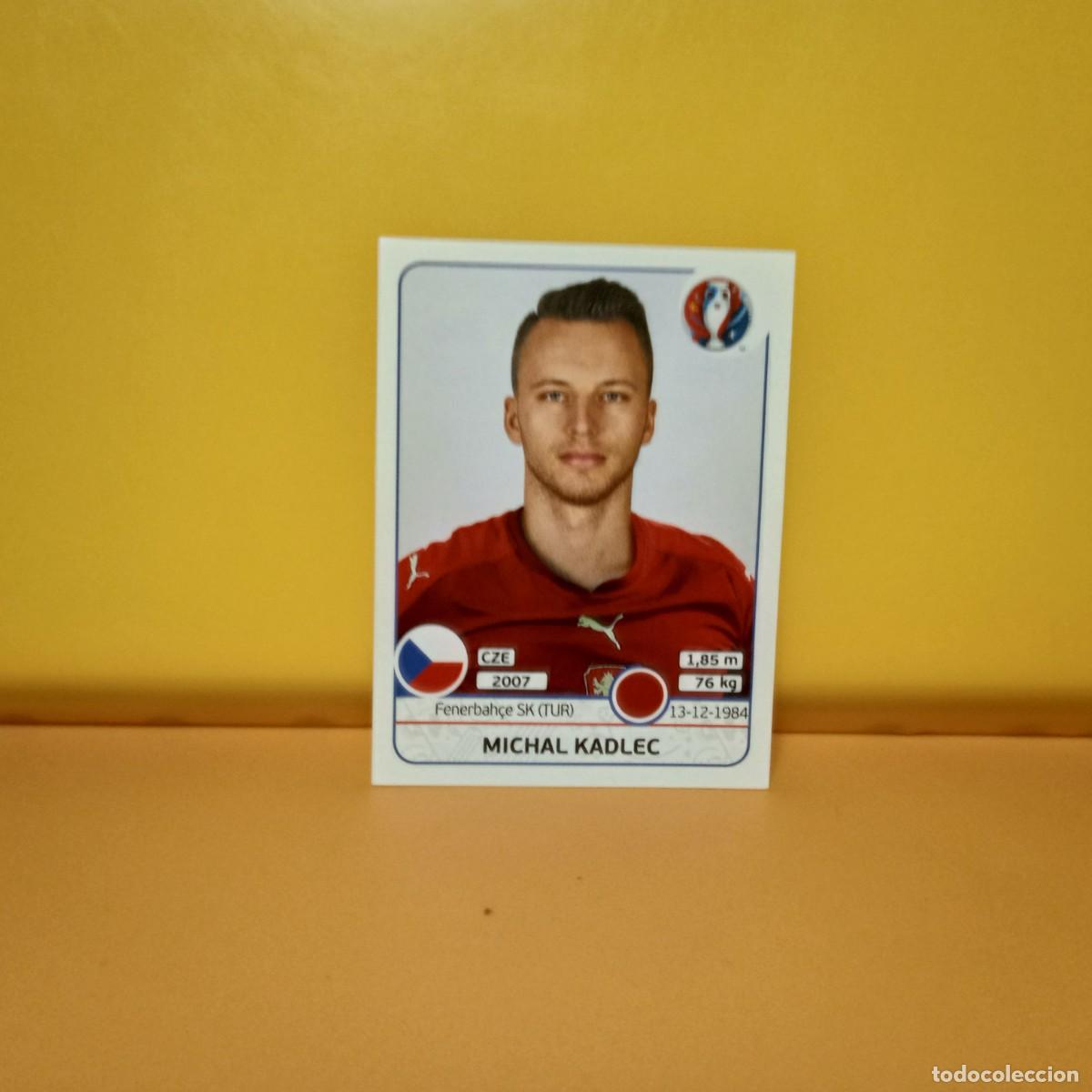 Cromos de f&uacute;tbol: PANINI EURO 2016 FRANCE; EUROCOPA FRANCIA: REP&Uacute;BLICA CHECA KADLEC 390
