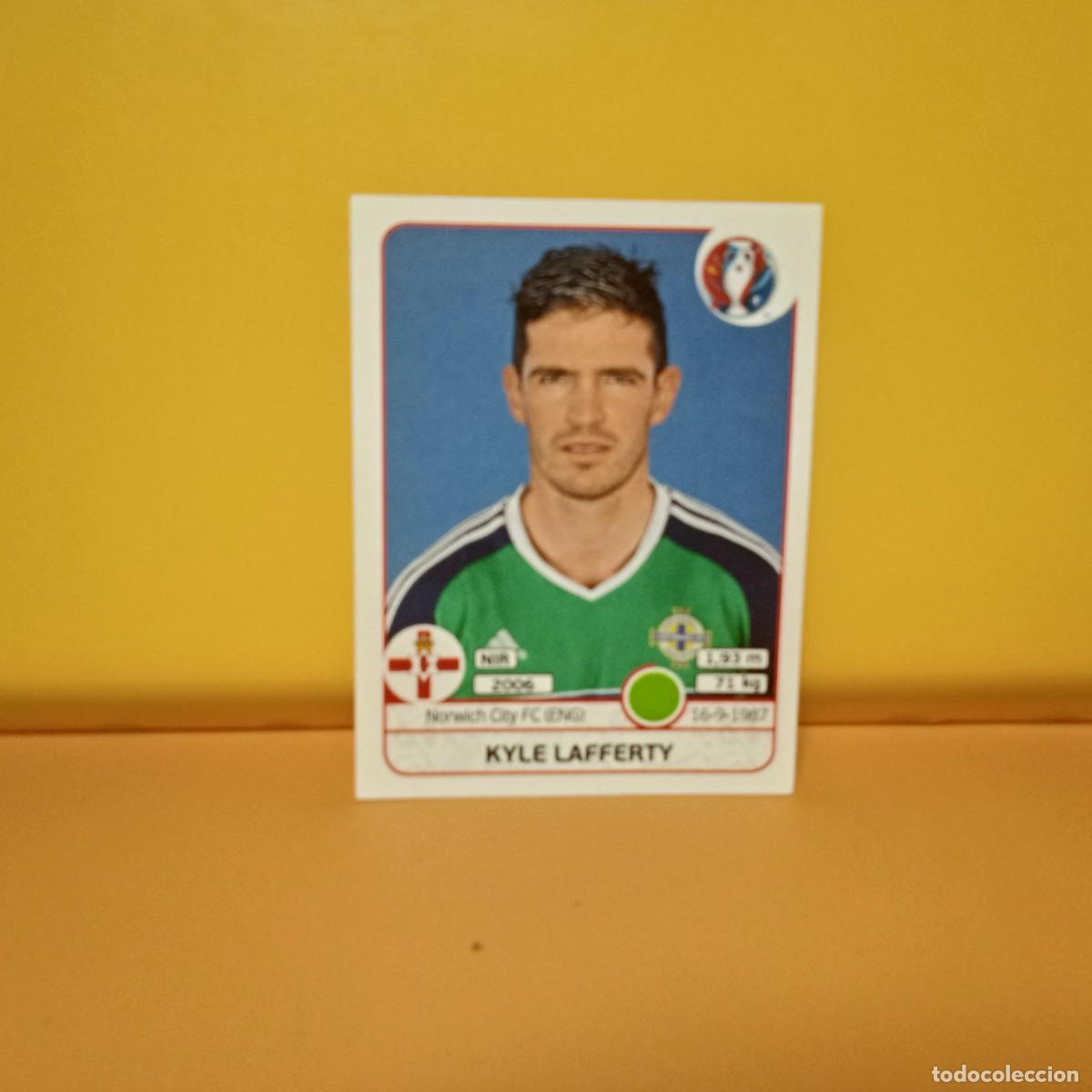 Cromos de f&uacute;tbol: PANINI EURO 2016 FRANCE; EUROCOPA FRANCIA: IRLANDA DEL NORTE LAFFERTY 344