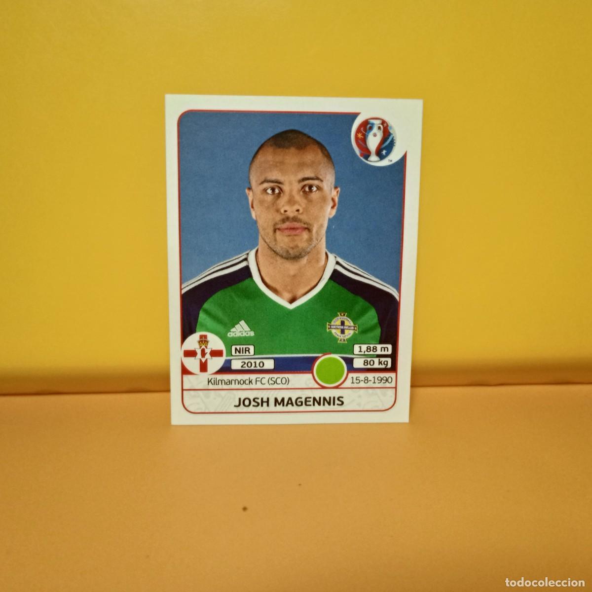 Cromos de f&uacute;tbol: PANINI EURO 2016 FRANCE; EUROCOPA FRANCIA: IRLANDA DEL NORTE MAGENNIS 343