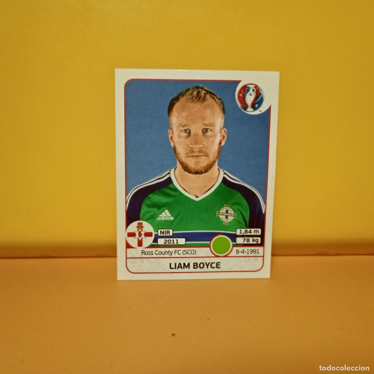 Cromos de f&uacute;tbol: PANINI EURO 2016 FRANCE; EUROCOPA FRANCIA: IRLANDA DEL NORTE BOYCE 342
