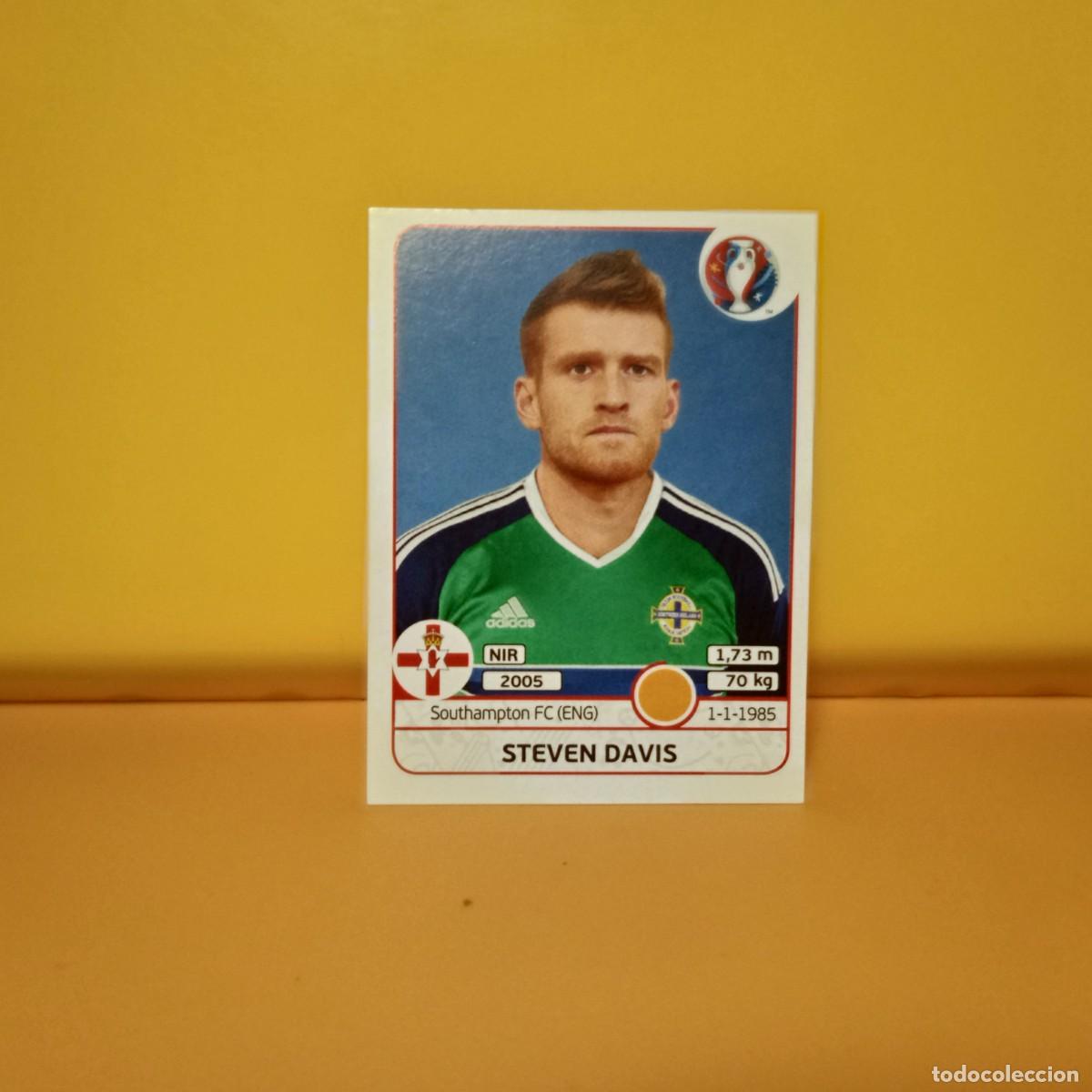 Cromos de f&uacute;tbol: PANINI EURO 2016 FRANCE; EUROCOPA FRANCIA: IRLANDA DEL NORTE STEVEN DAVIS 339