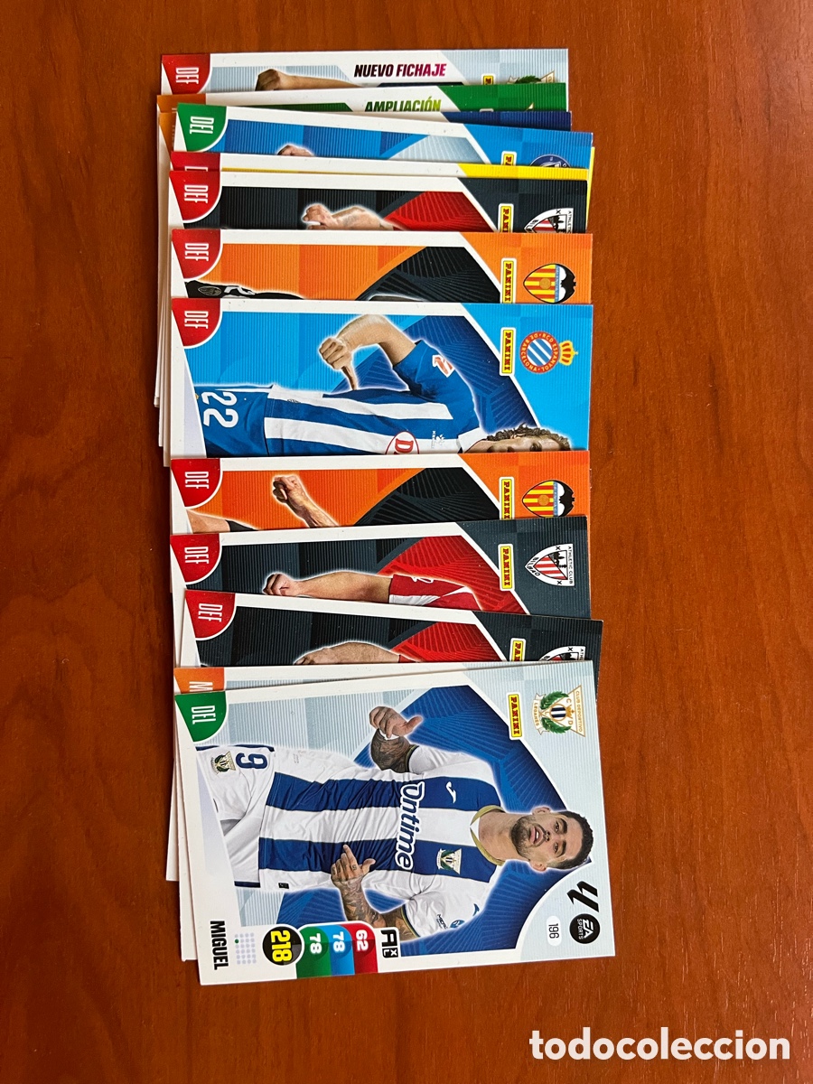 Cromos de f&uacute;tbol: ADRENALYN XL 2024 2025 LOTE 18 CROMOS SIN REPETIR - PANINI 24 25 PANINI