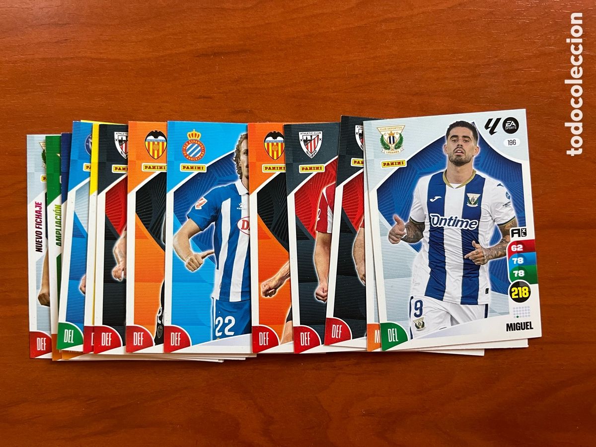 Cromos de f&uacute;tbol: ADRENALYN XL 2024 2025 LOTE 18 CROMOS SIN REPETIR - PANINI 24 25 PANINI