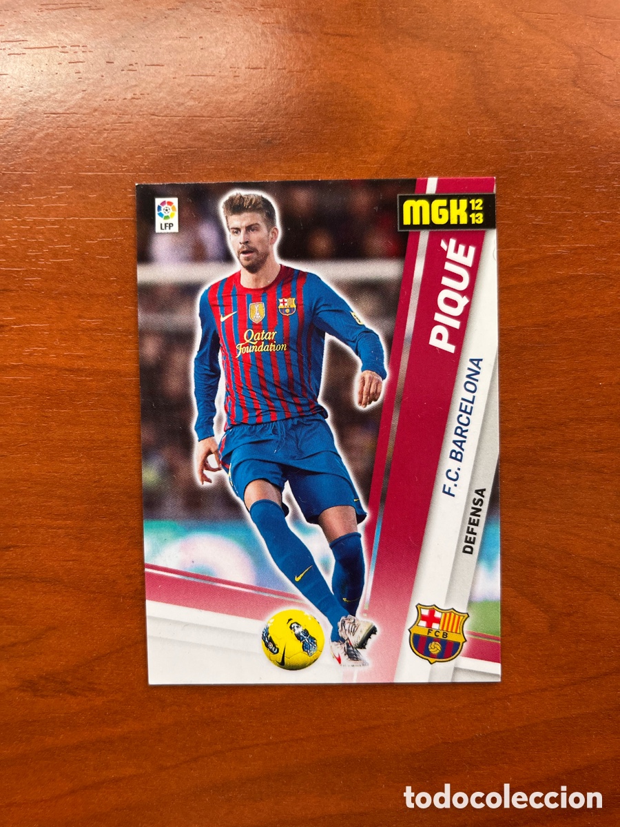 Cromos de f&uacute;tbol: PIQUE F C BARCELONA N&ordm; 41 PANINI MEGACRACKS 2012 2013 12 13 FCB