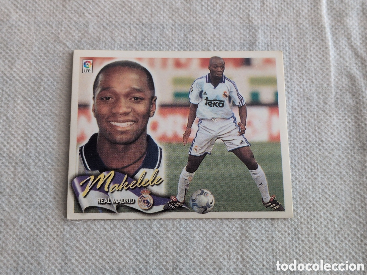 Cromos de f&uacute;tbol: Real Madrid - Makelele - COLOCA - Ediciones Este Liga 2000-2001, 00-01 - Nunca Pegado