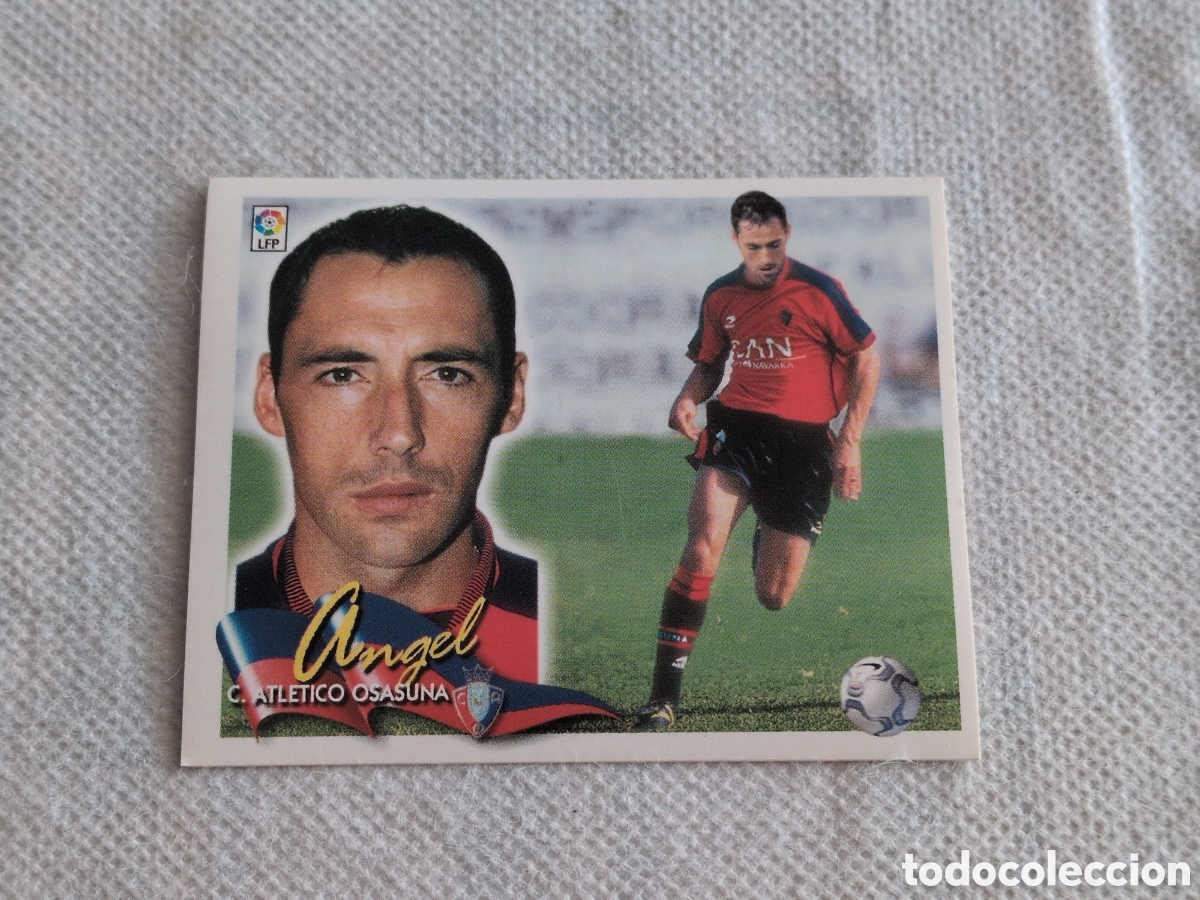 Cromos de f&uacute;tbol: ANGEL C. A. OSASUNA COLOCA LIGA ESTE 2000 2001 00 01 NUNCA PEGADO SIN PEGAR
