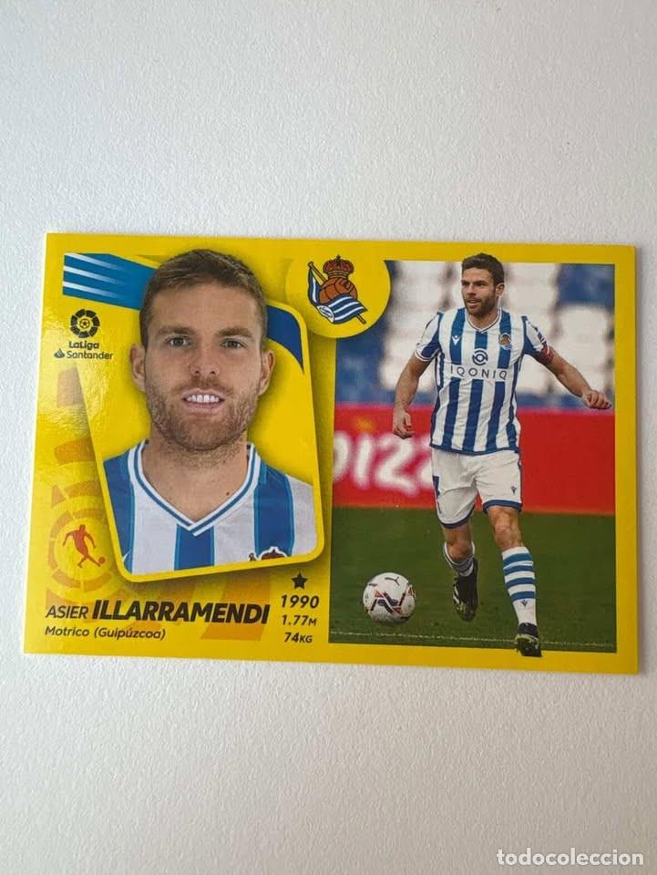 Cromos de f&uacute;tbol: Cromo Asier Illarramendi Real Sociedad 12B Liga Este 2021-22