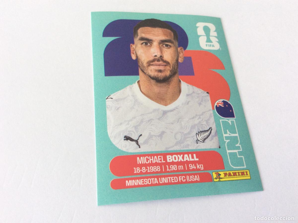 Cromos de f&uacute;tbol: NZL4 NZL 4 Michael Boxall Nueva Zelanda Sticker Cromo FIFA World Cup 2026 26 Panini Mundial