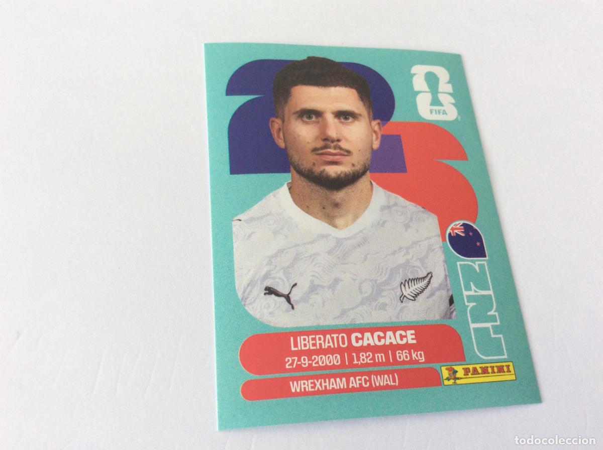 Cromos de f&uacute;tbol: NZL5 NZL 5 Liberato Cacace Nueva Zelanda Sticker Cromo FIFA World Cup 2026 26 Panini Mundial