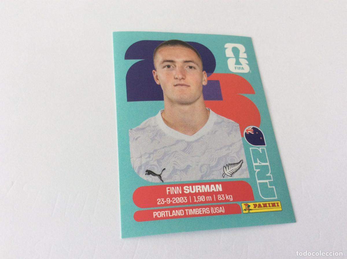 Cromos de f&uacute;tbol: NZL9 NZL 9 Finn Surman Nueva Zelanda Sticker Cromo FIFA World Cup 2026 26 Panini Mundial