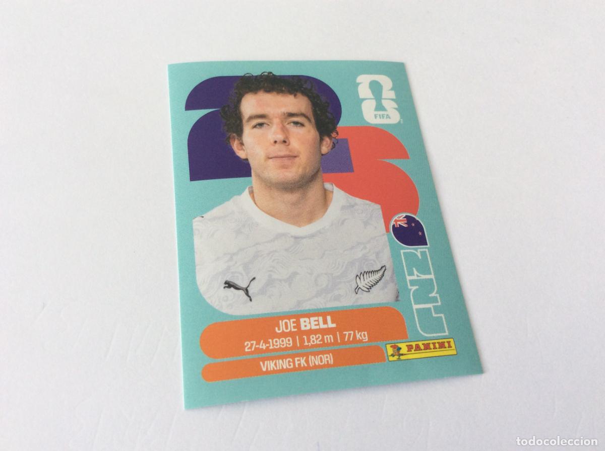 Fu&szlig;ball-Sticker: NZL10 NZL 10 Joe Bell Nueva Zelanda Sticker Cromo FIFA World Cup 2026 26 Panini Mundial