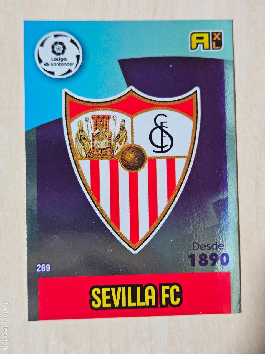 Fu&szlig;ball-Sticker: FICHA N&ordm; 289 ESCUDO - ADRENALYN 20 21 - PANINI 2020 - 21 - CROMO - SEVILLA