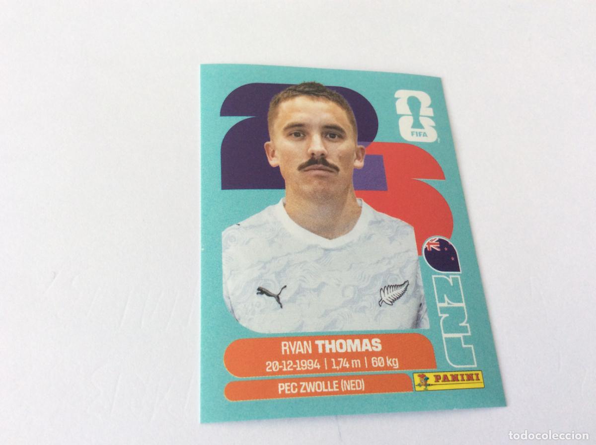Fu&szlig;ball-Sticker: NZL12 NZL 12 Ryan Thomas Nueva Zelanda Sticker Cromo FIFA World Cup 2026 26 Panini Mundial