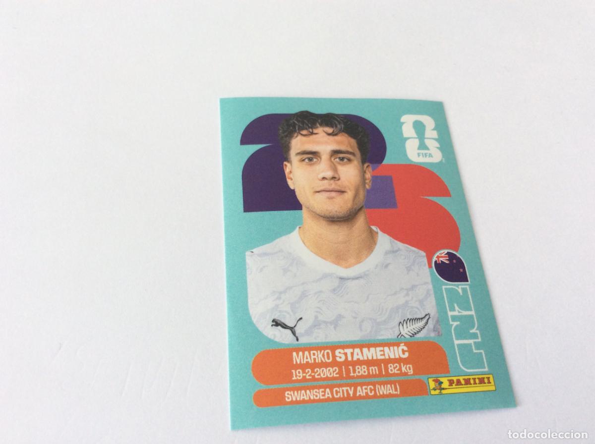 Cromos de f&uacute;tbol: NZL15 NZL 15 Marko Stamenić Nueva Zelanda Sticker Cromo FIFA World Cup 2026 26 Panini Mundial