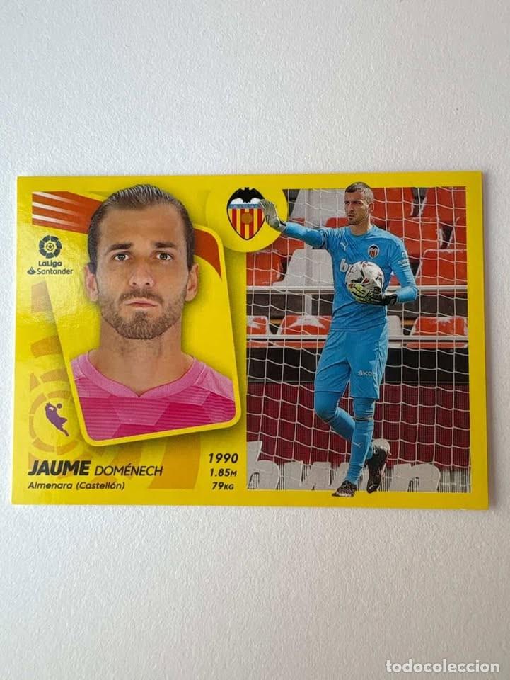 Cromos de f&uacute;tbol: Cromo Jaume Dom&eacute;nech Valencia 6 Liga Este 2021-22